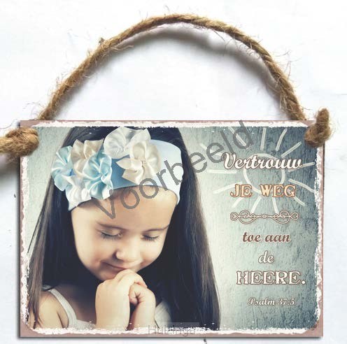 Vertrouw je weg toe aan de HEERE