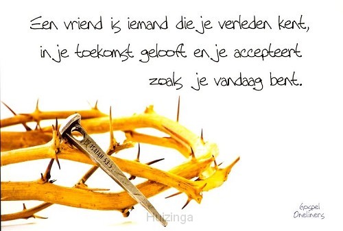 Prentbriefkaart een vriend