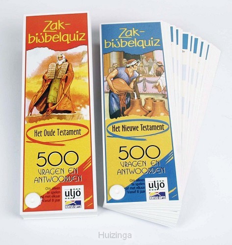 Zakbijbelquiz Oude en Nieuwe Testament