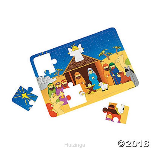 Foam nativity puzzle set6