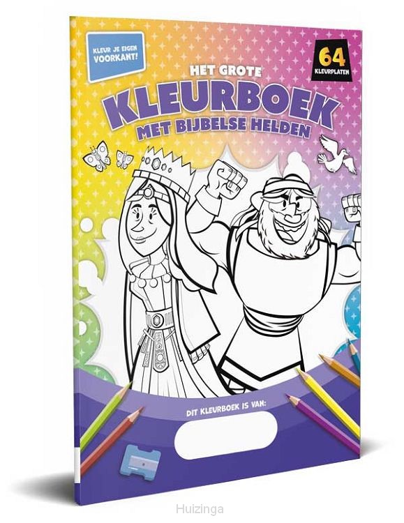 Kleurboek - Met Bijbelse Helden