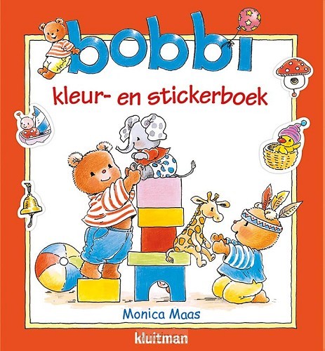 Bobbi kleur- en stickerboek