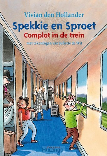 Spekkie en sproet complot in de trein