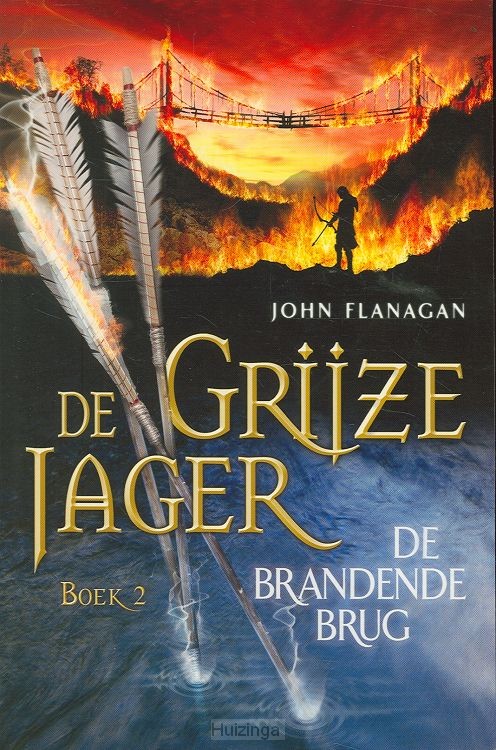 Grijze jager  2 ing brandende brug