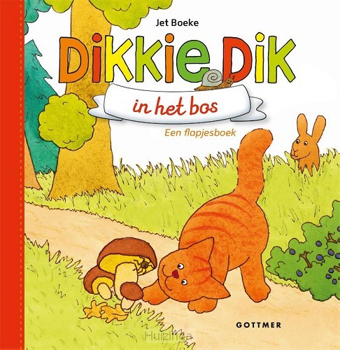 Dikkie dik in het bos oranje