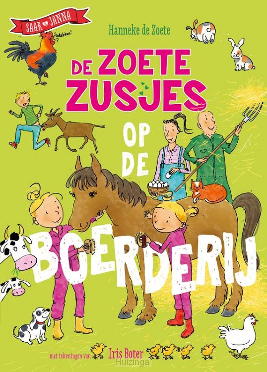 Zoete zusjes op de boerderij