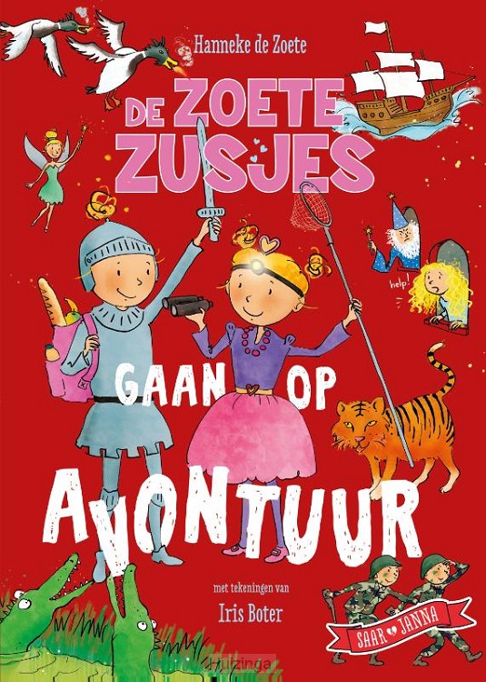 Zoete zusjes gaan op avontuur