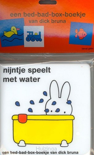 Nijntje speelt met water badboekje