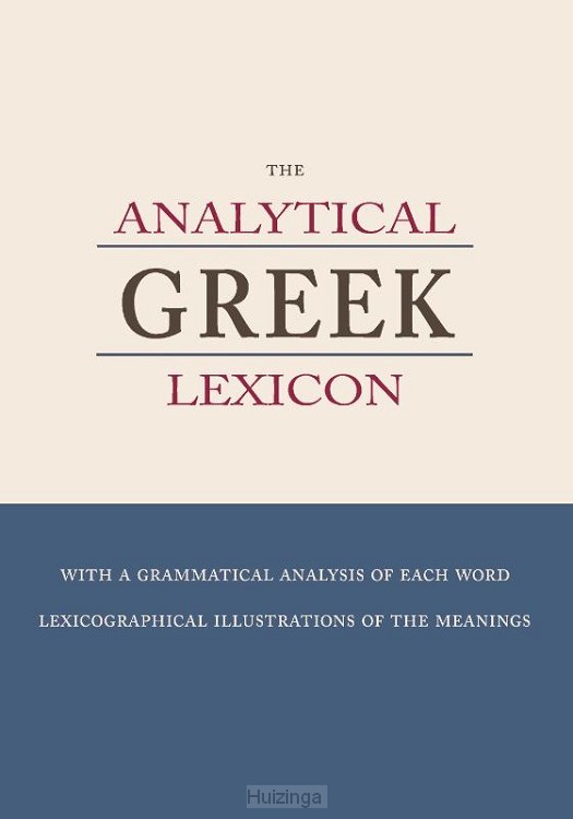 The Analytical Greek Lexicon