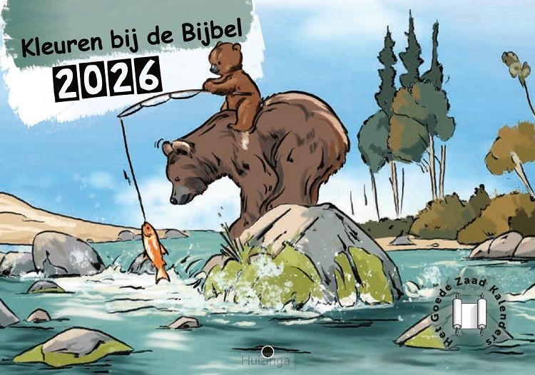 Kalender 2025 kleuren bij de Bijbel