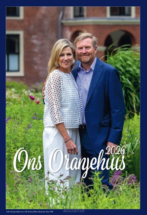 Ons oranjehuis 2026 kalender