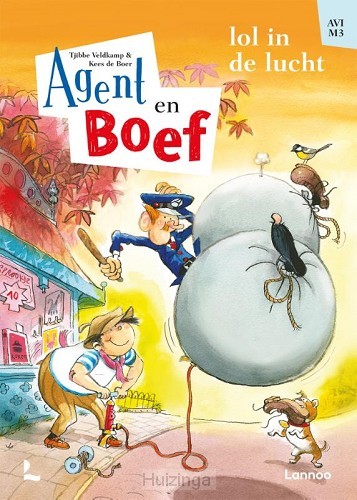Agent en boef lol in de lucht