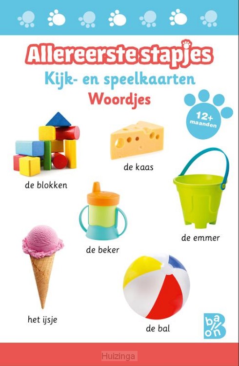 Kijk- en speelkaarten woordjes