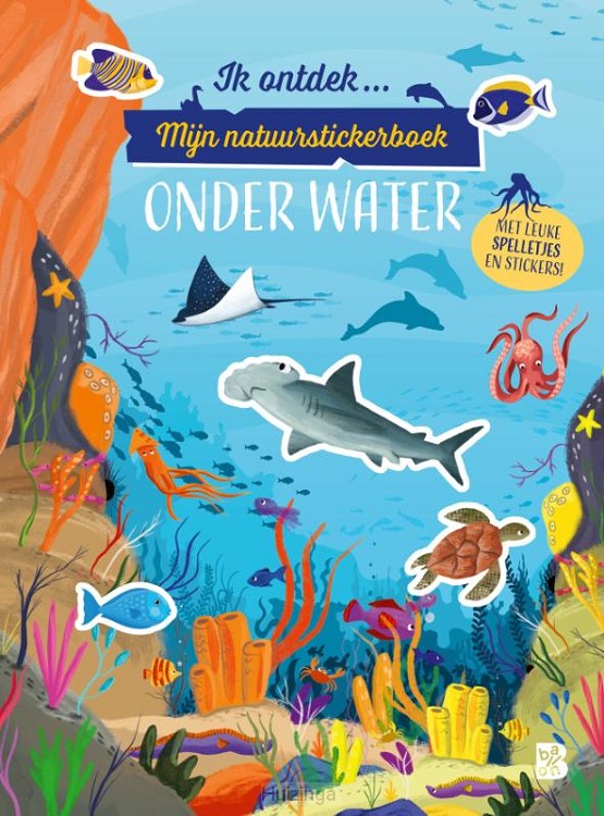 Mijn natuurstickerboek onder water