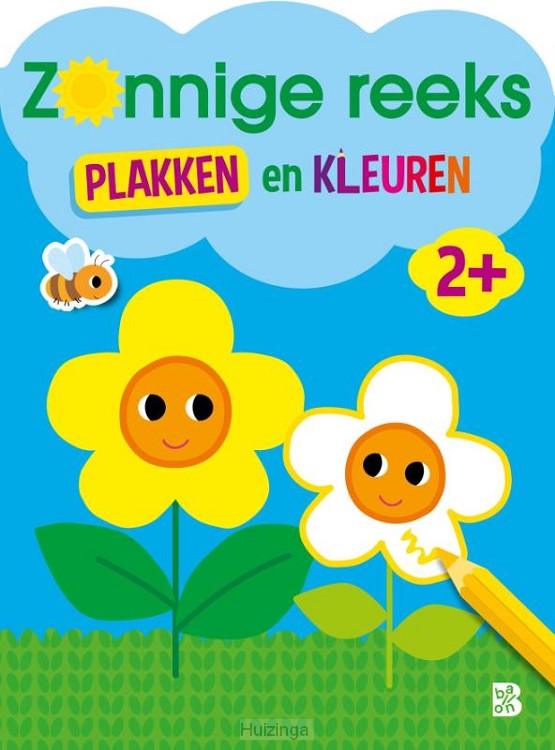 Plakken en kleuren 2+
