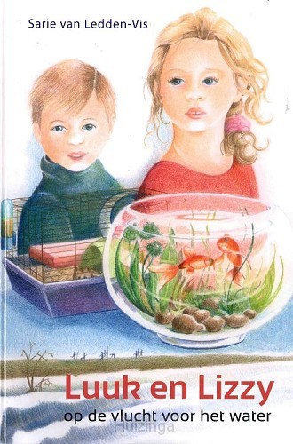 Luuk en lizzy op de vlucht voor het wate