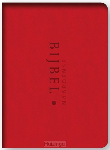 Naardense bijbel rood vivella dundruk