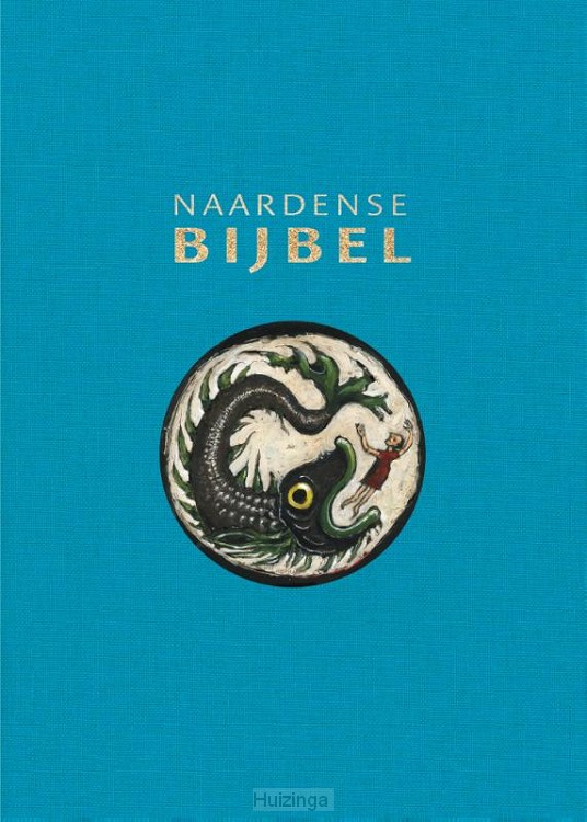 Azurblauw linnen Jona gebonden