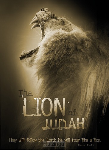 Poster the lion of Judah