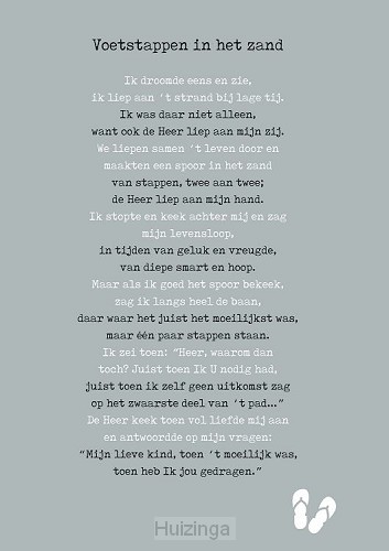 Metal deco voetstappen