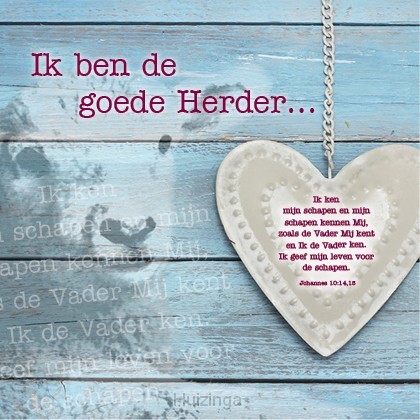 Kaart Mijn schapen luisteren