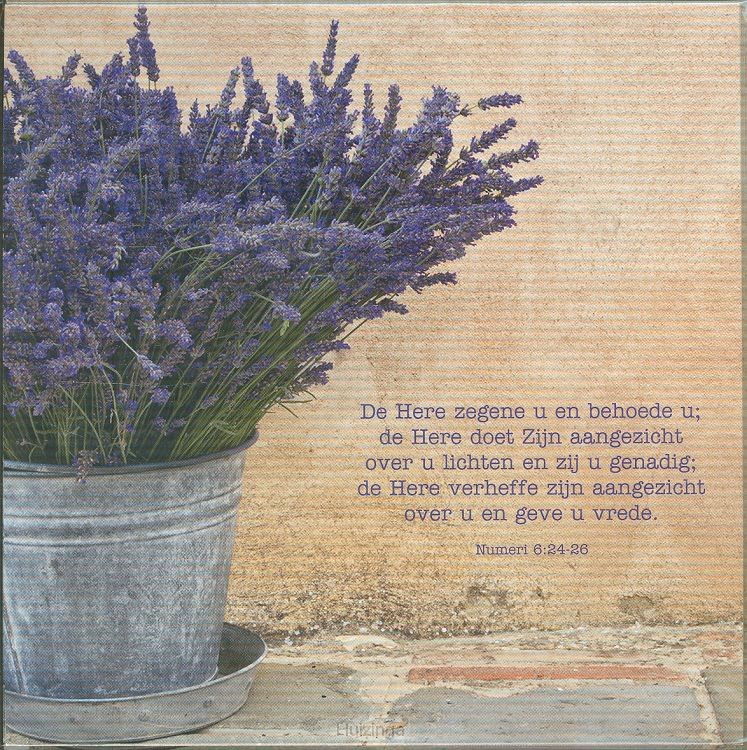 Kaart de Here zegene u