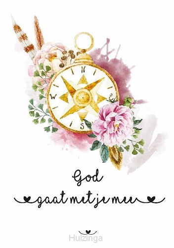 Kaart God gaat met je mee