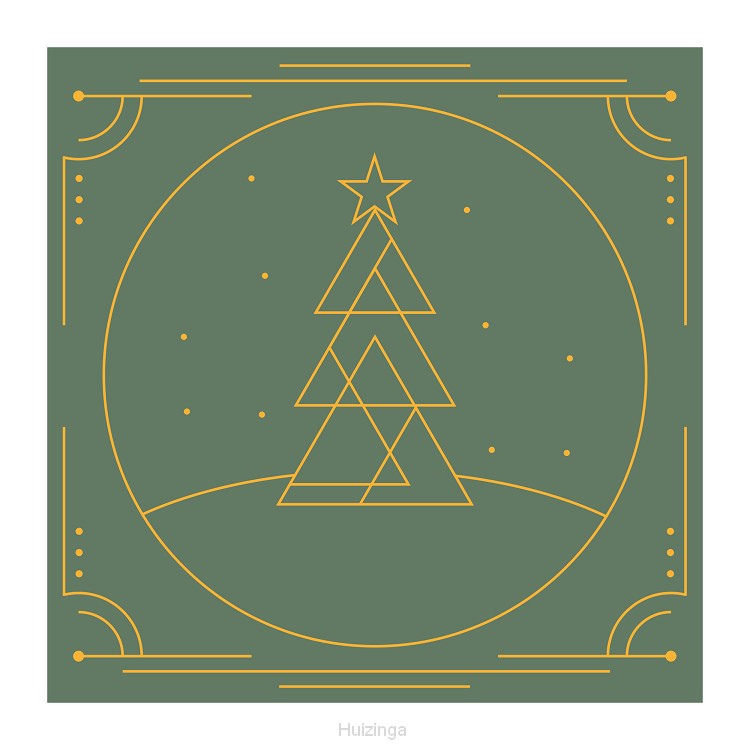 Kerstkaart ''Kerstboom''