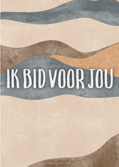 Wenskaart ik bid voor jou