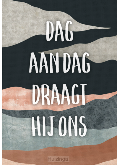 Poster a4 dag aan dag