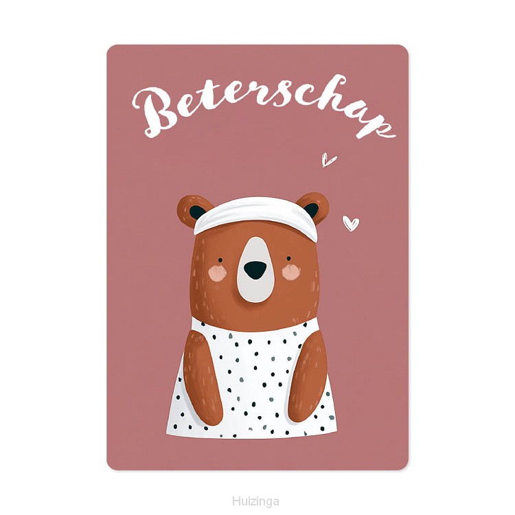 Kaart Ziek beertje