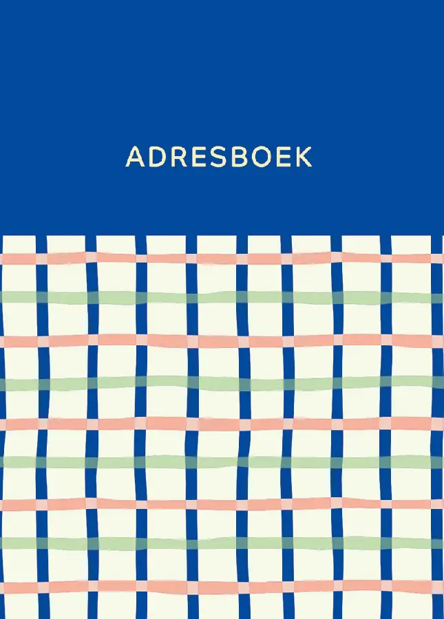 Adresboek grafisch klein