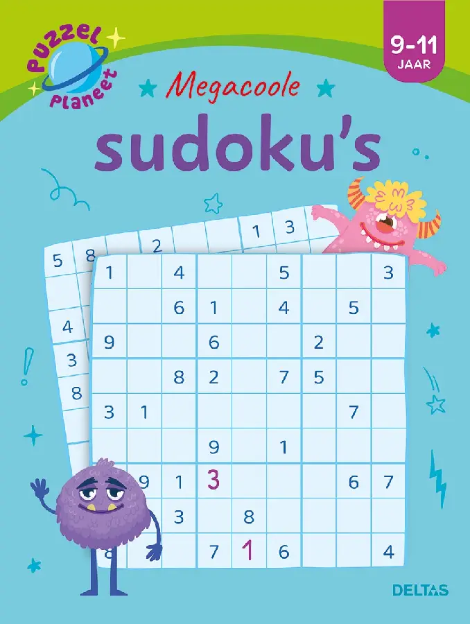 Puzzelplaneet - Megacoole sudoku's / 9-1
