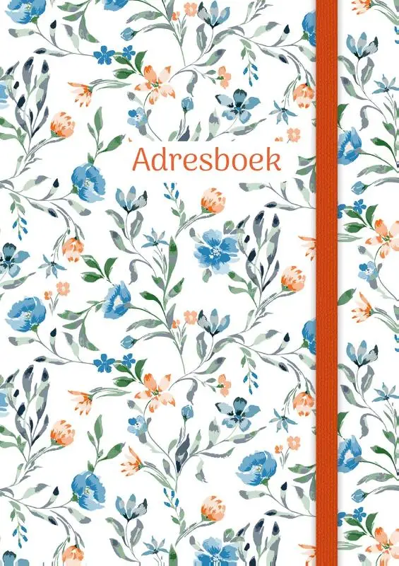 Adresboek (klein) - Romantic Florals