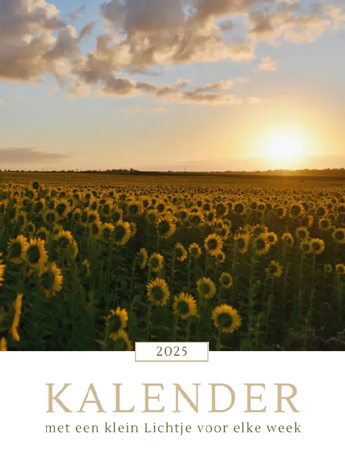 Weekkalender 2025-Lichtje voor elke week