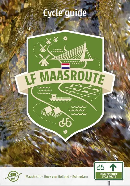 Cycle guide LF maasroute engels