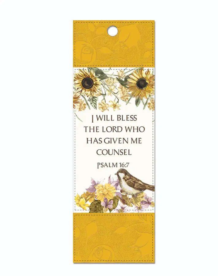 Luxleather Bookmark I will bless the Lor