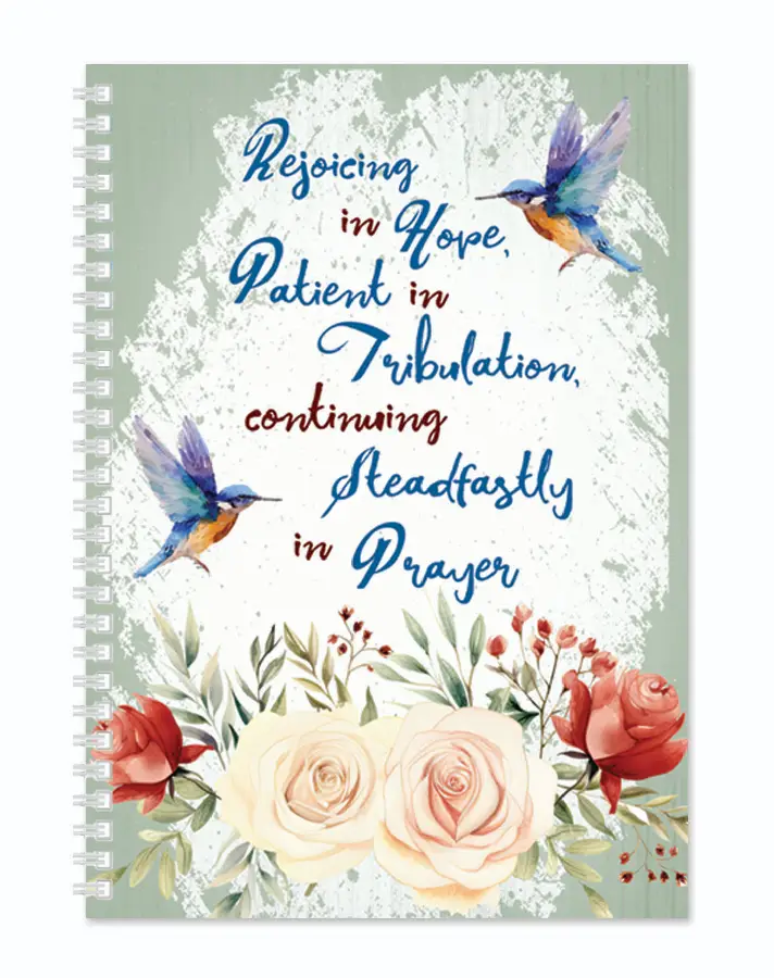 Softcover Journal Rejoicing in hope