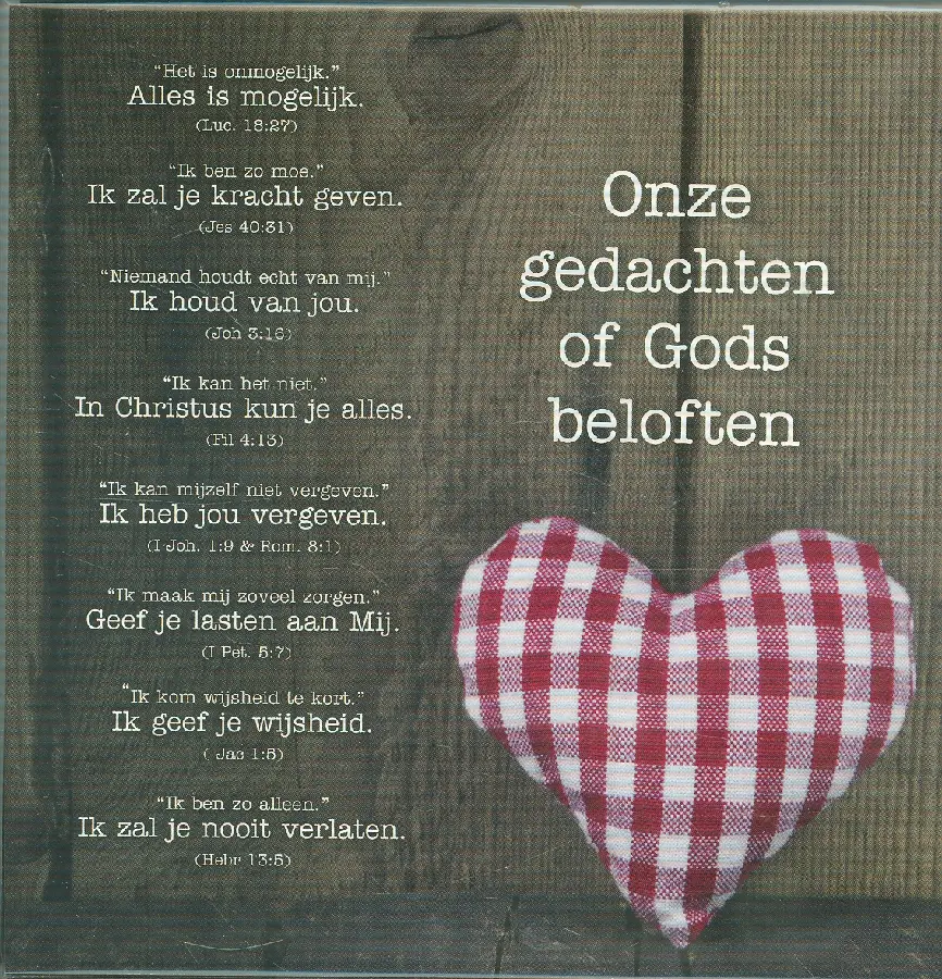 Kaart onze gedachten