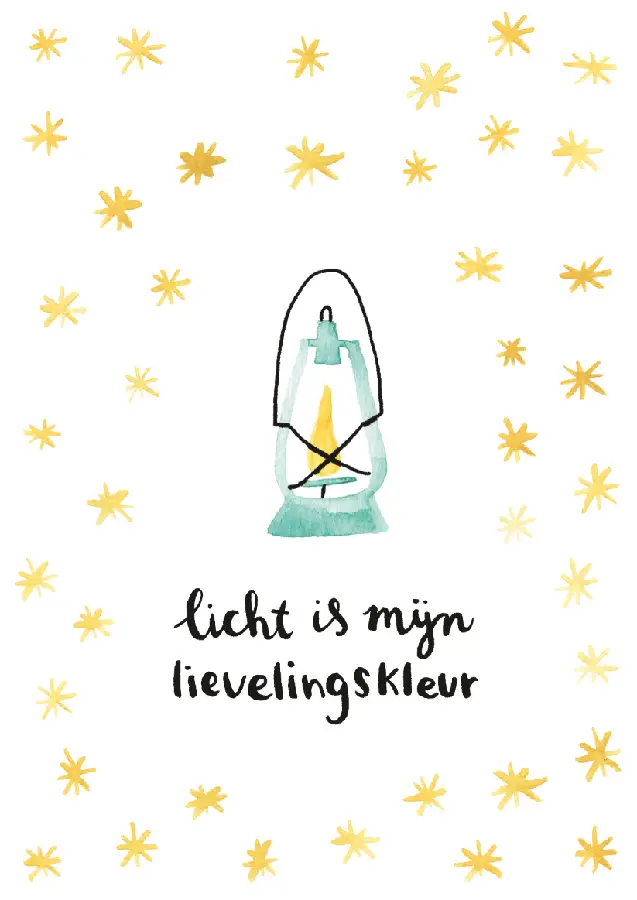 Licht is mijn lievelingskleur