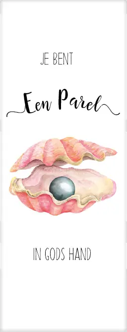 Boekenlegger je bent een Parel