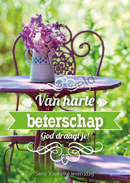 Van harte beterschap A6