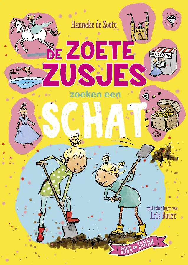 Zoete zusjes zoeken een schat