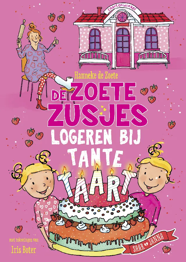 Zoete zusjes logeren bij tante taart