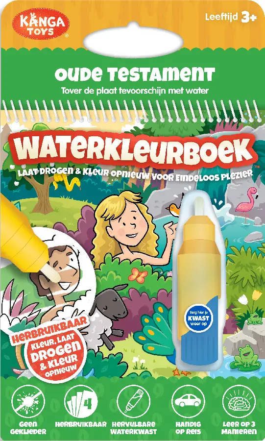 Waterkleurboek oude testament