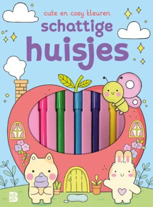 Cute en cosy kleuren: Schattige huisjes