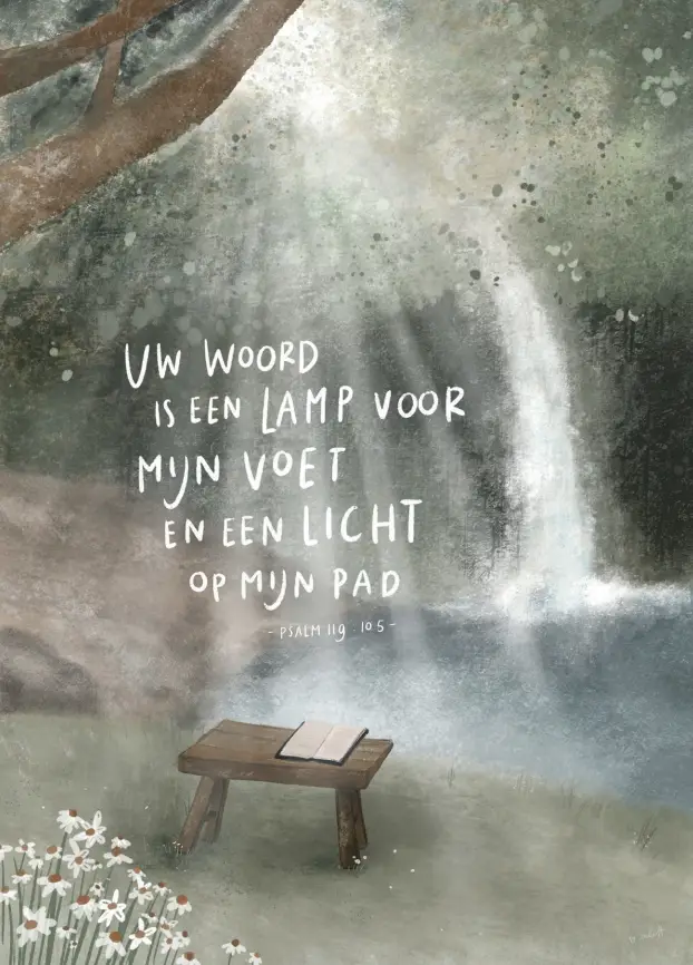Uw woord is een lamp voor mijn voet
