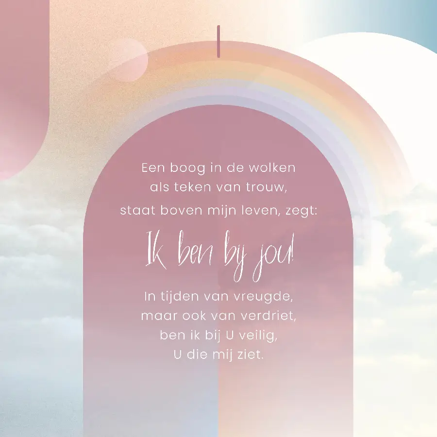 Enkele Kaart Ik ben bij jou