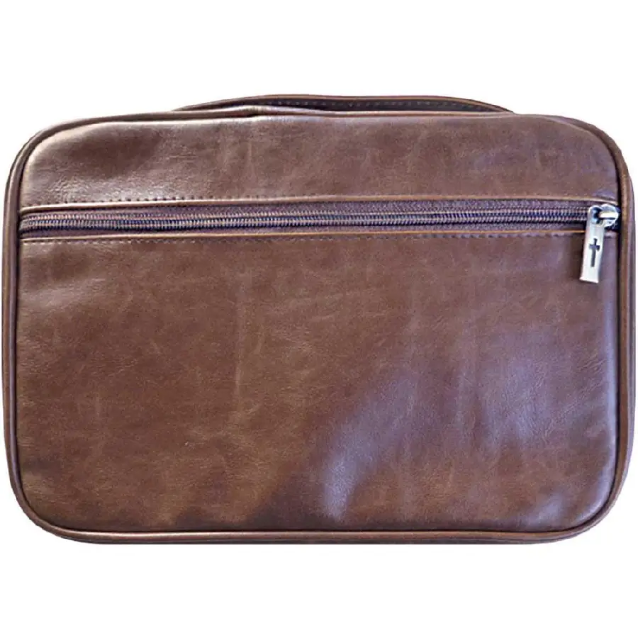 Biblecover X-Large distressed leather Br