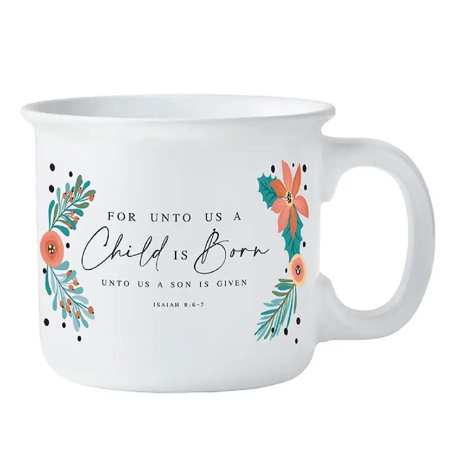 Christmas Mug For unto us